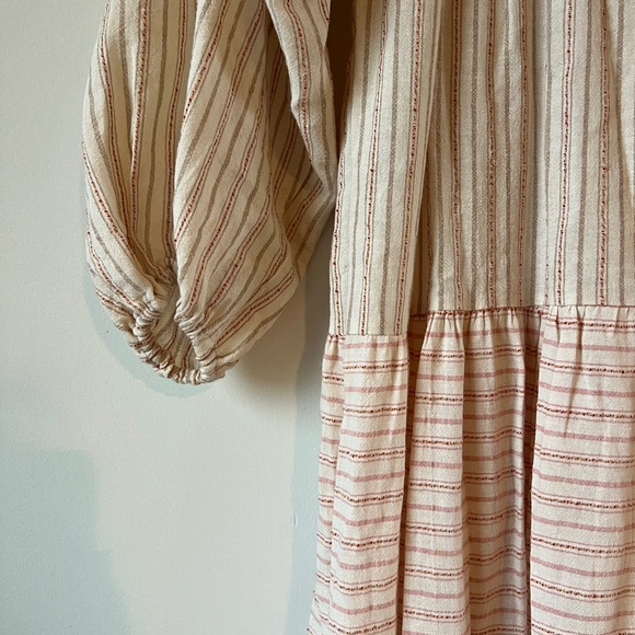 Mango maxi tiered dress - Picture 3 of 4